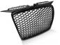 Preview: Sportgrill / Kühlergrill kompatibel mit Audi A3 8P 05-08 Hochglanz schwarz in Wabendesign
